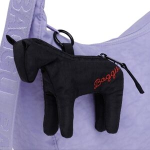 *NWT* BAGGU Horse Charm Pouch, Black Horse Pouch Keychain